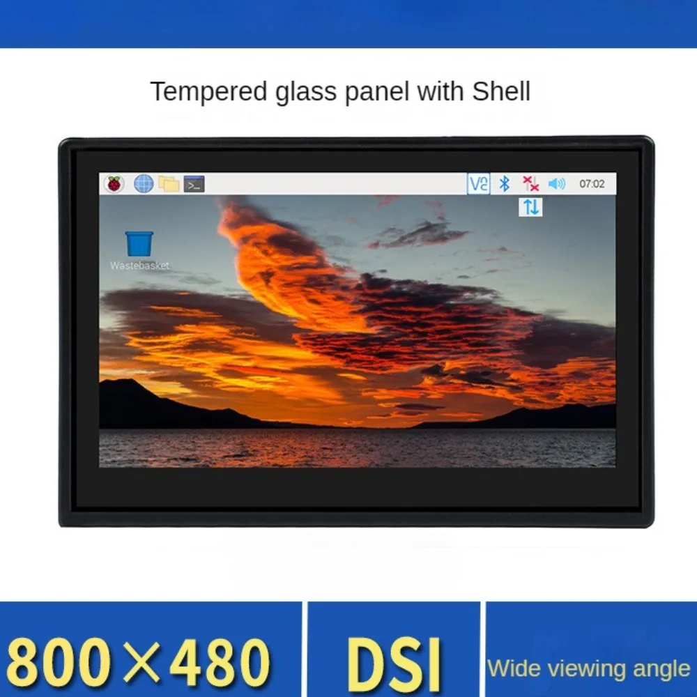 

4.3' Display Capacitive Touch Screen MIPI DSI Interface IPS Material 3D Printing Enclosure