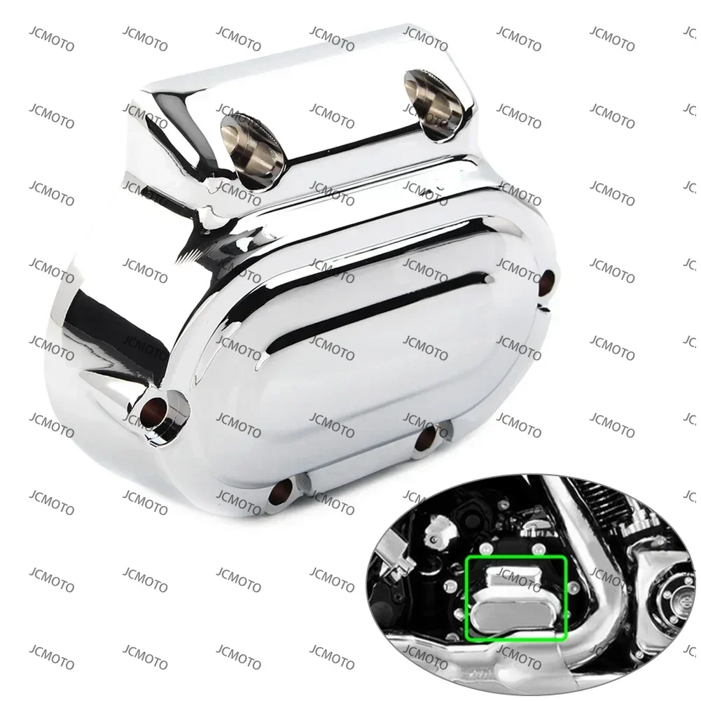 

Chrome For Harley Heritage Softail Fatboy Big Twin 1987-up Motorcycle Right Transmission End Cover