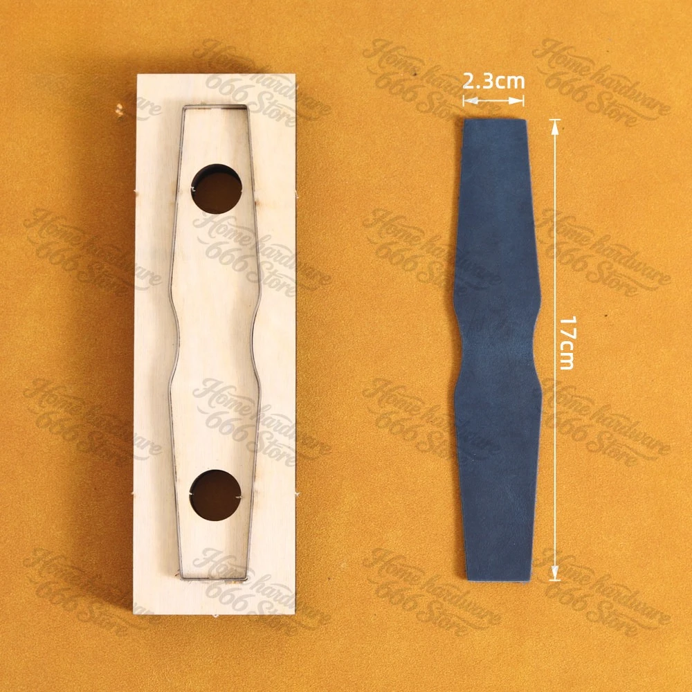 Keychain Knife Mold, Cutting Mold, Sharp and Durable, Handmade DIY Wallet Making Tool