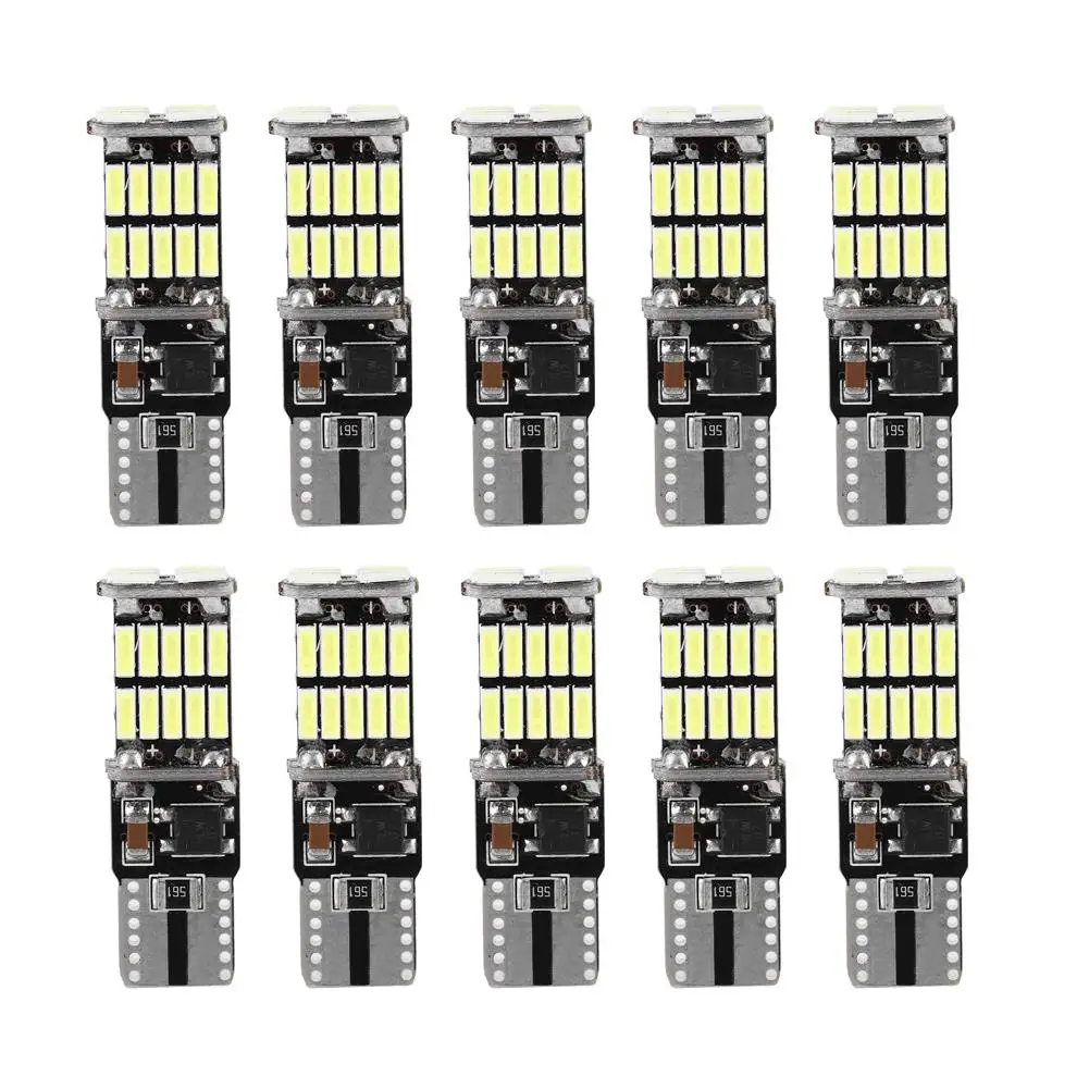 

Canbus Bulb 26 SMD T10 LED Bulb Low Power Consumption for car