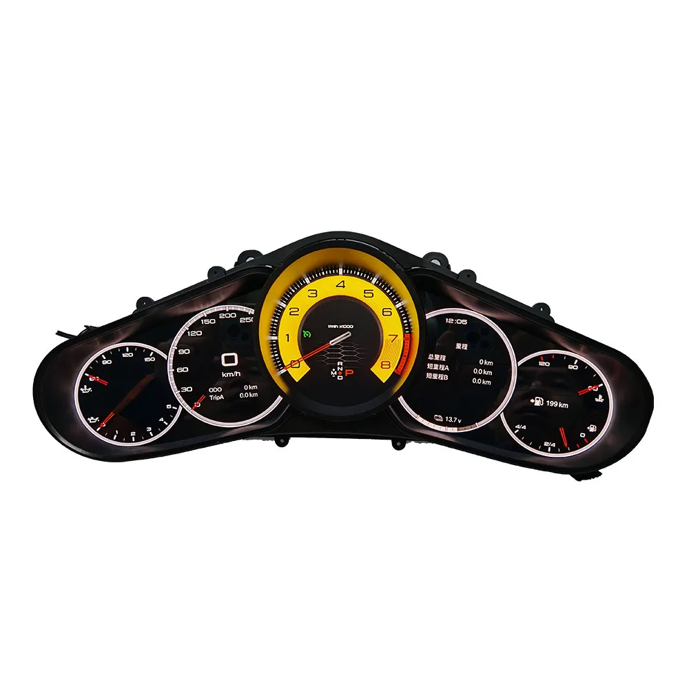 

12.3 Inch Digital Cluster Odometer Screen For Porsche Panamera 2012-2019 Virtual Cockpit Speed Meter Car Dashboard Instrument BT
