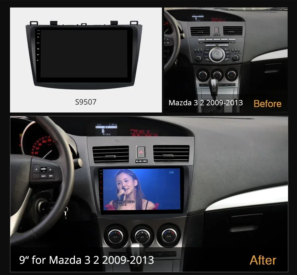 Ownice K6+ 2K for Mazda 3 II for Mazda3 BL 2009 - 2013 Car Radio Multimedia Navigation Stereo GPS Android 12 No 2din 2 Din DVD