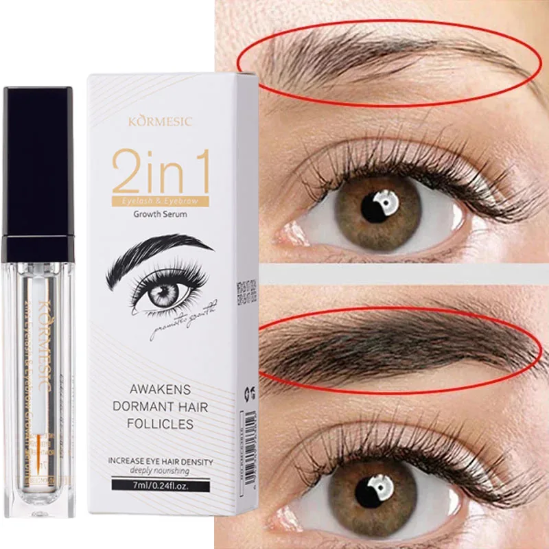 Fast Eyebrow Growth Serum Eyelash Hair Growth Anti Hairs Loss Product Prevent Baldness Fuller Thicker Lengthening Eyebrow Makeup