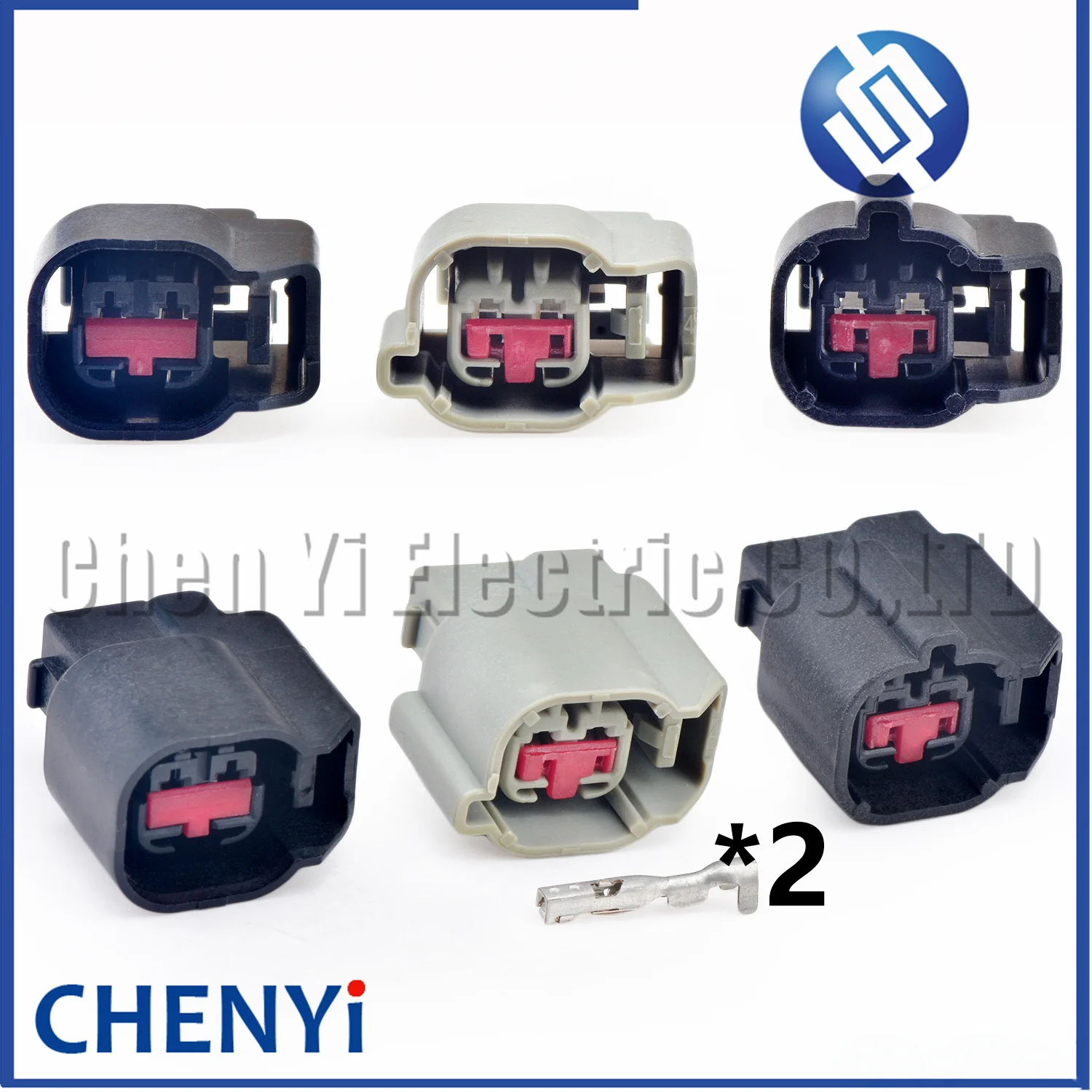 2 Pin Auto connector Door audio horn speaker wire harness plug E-3665 E3665 34062-0022 34062-0026