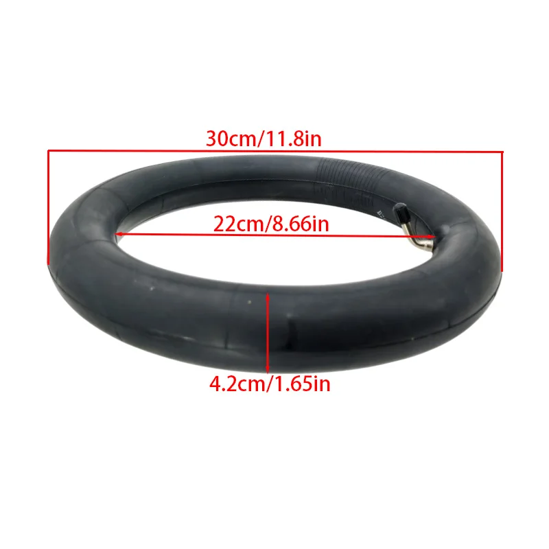 12X2.125/2.35 bent mouth inner tube is suitable for 12 inch bicycle inner tube. 12X2.125/2.35 inner tube replacement