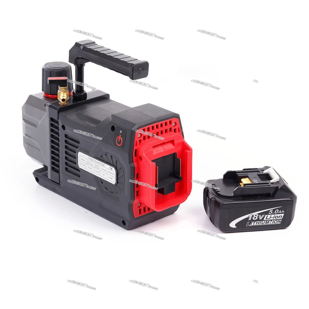 

Cordless Battery Operated Vacuum Pump with Long Using Time, Rechargeable Battery and Charger, 18V DC