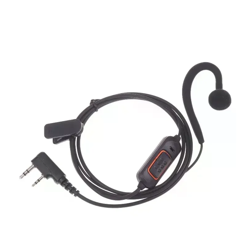 Migliora l'esperienza radio: 1 microfono auricolare per dispositivi BaoFeng 888S 5R UV-5R UV-5RH UV-21 PRO Quansheng UV-K6.
