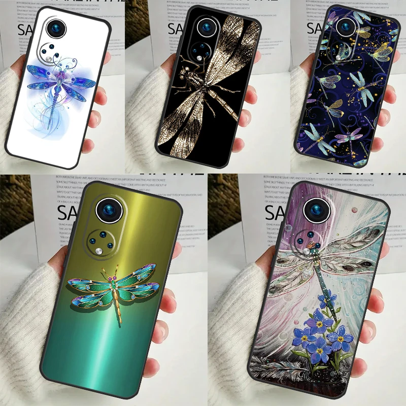 Dragonfly Phone Case For Honor 90 Lite 50 70 Magic 5 6 Pro X6 X7 X8 X9 X6a X7a X8a X9a X9b X8b Cover