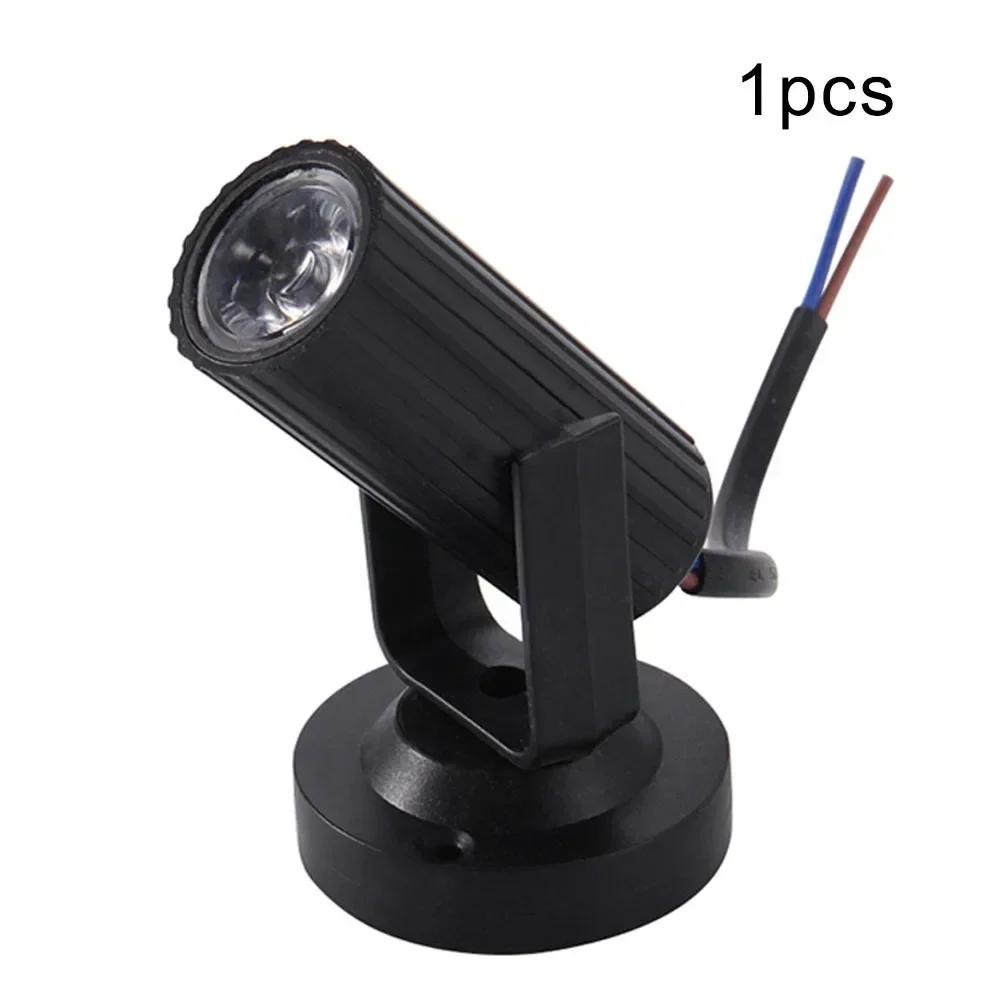 Refletor de palco LED versátil e poderoso, portátil, ajustável, luz RGB para bares e banquetes, 1W, luz de pista de dança