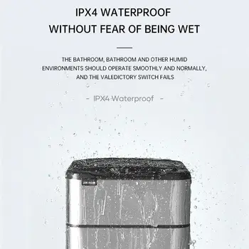 Chytrý odpadkový koš 20 litrů, velkokapacitní odpadkový koš z nerezové oceli, kuchyňský odpadkový koš 15 litrů, automatický senzorový odpadkový koš 6 nejlepší prodej úložný prostor v kuchyni kmart - №3