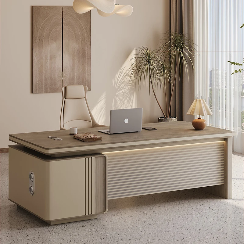 Creative Design Office Desk Luxury Nordic Unique Modern Beauty Safe Office Desk Space Saving Meuble Bureau Ornaments Home Decor