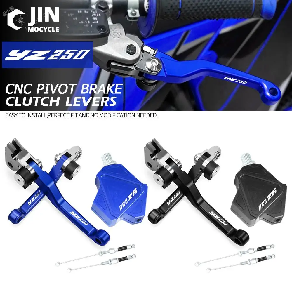 

Dirt Bike CNC Brake Clutch Levers Stunt Clutch Pull Cable Lever Easy System For YAMAHA YZ250 2001 2002 2003 2004 2005 2006 2007