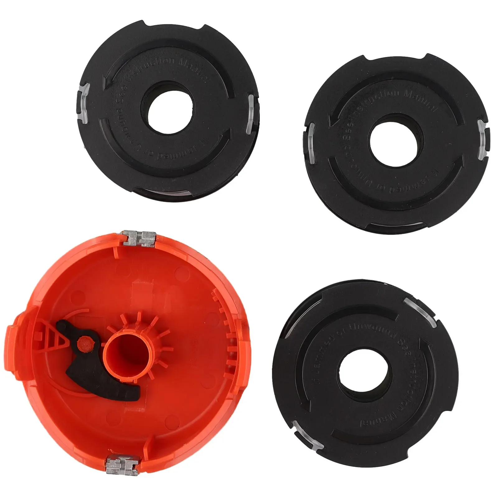 Linha de Carretel para Aparador Black & Decker Tampa gl 315 350 650 337sb 546sc 650sbc 651sb 652 653 65 656 660 670 Accs Pcs