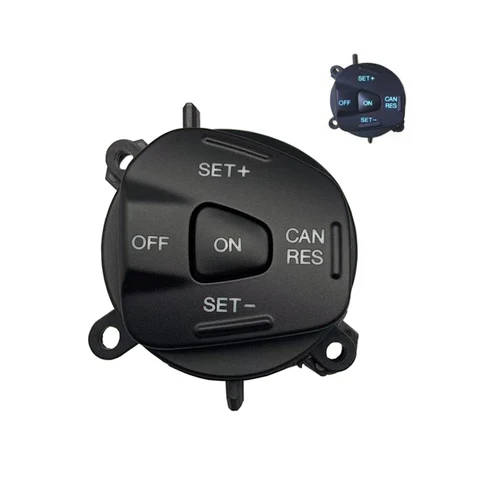 Imagen 1 del producto Botones de Control de crucero de coche para Ford Fiesta MK7 Ecosport 2013 botón de volante interruptor de Control de crucero de volumen de Audio