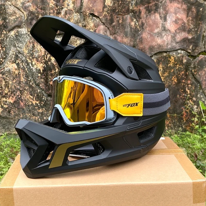 

BATFOX Bike Helmet Full Face Downhill Racing Motocross Off Road Cycling Bicycle Men Women casco bicicleta MTB Mountain Helmets