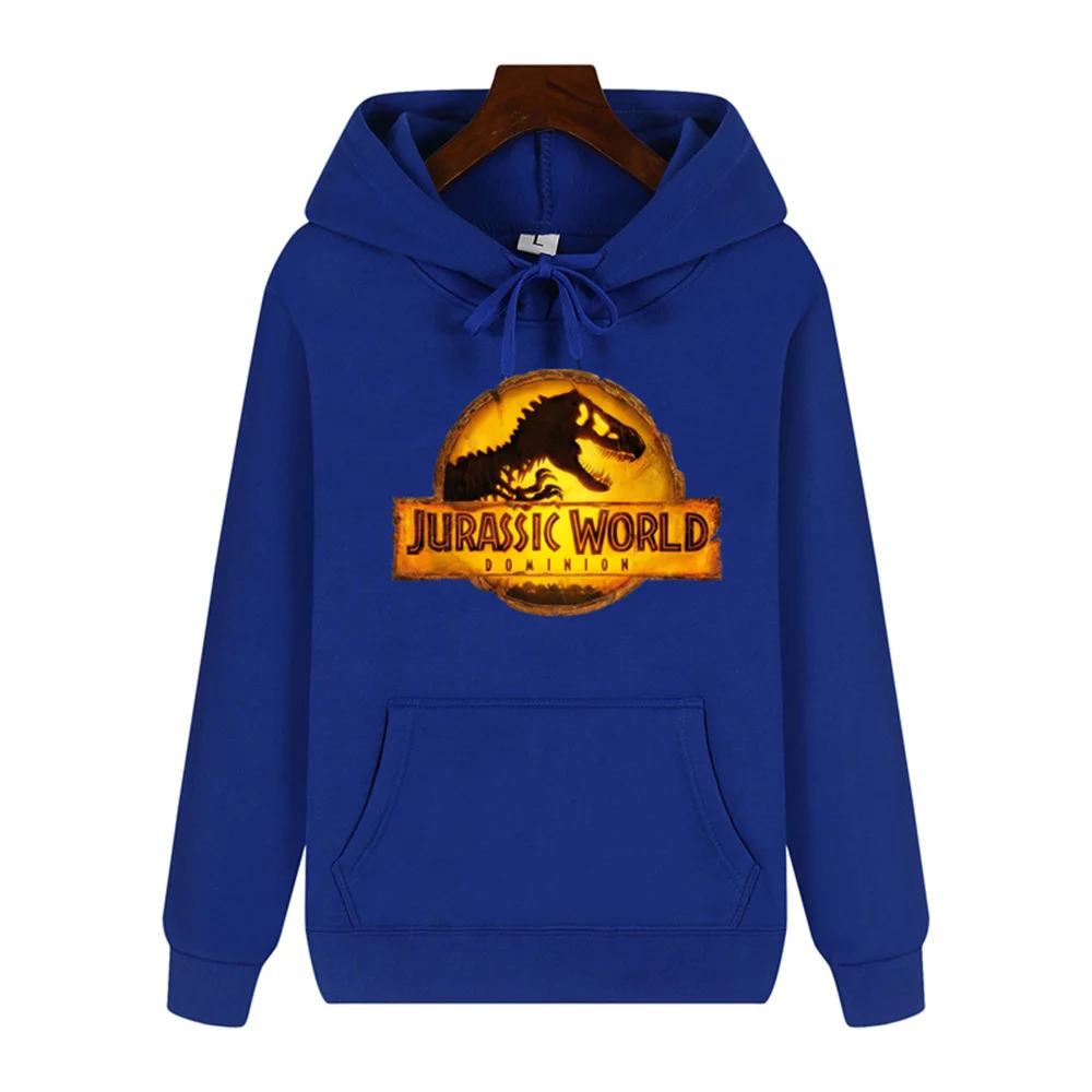 Jurassic World Personality print Autumn/Winter Comfortable soft thickening men\'s high quality casual fashion warm street hoodie