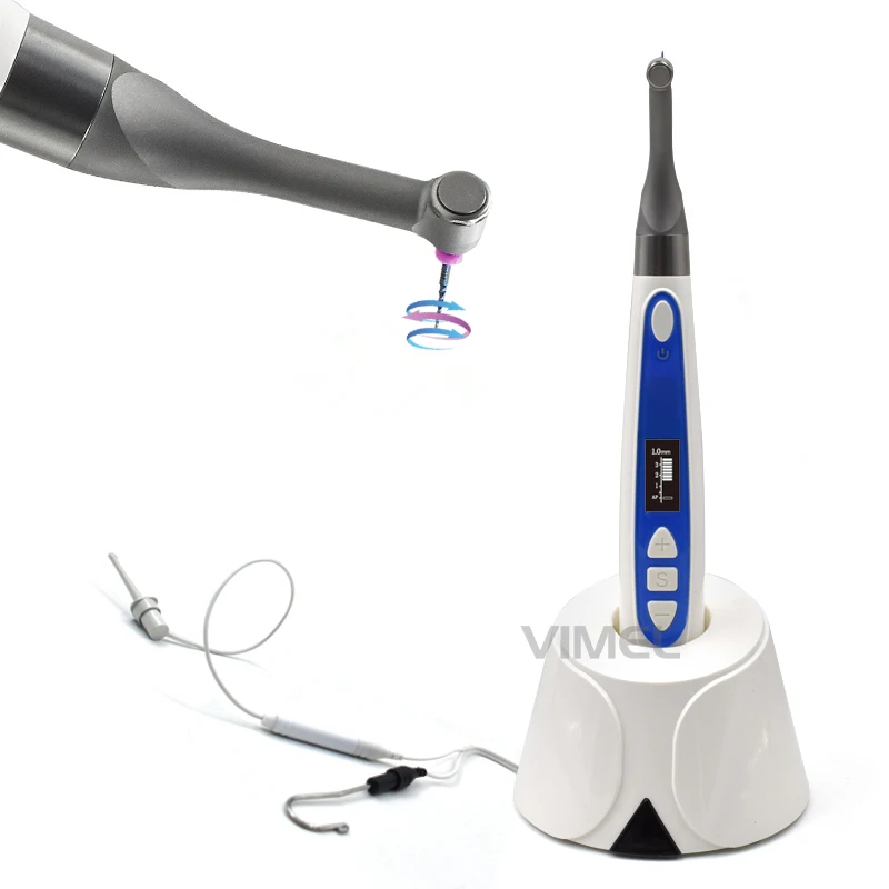 2 In 1 Mini Bending Machine Wireless endomotor Endodontic Treatment 2 In1 Endo Motor with 1:1 Handpiece and Apex Locator