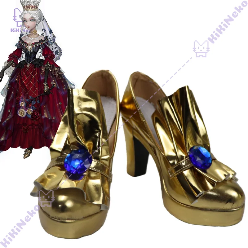 Spiel Identität V Blutige Königin Cosplay Schuhe Falsche Hoffnung Cosplay Schuhe Stiefel Für Hallowmas Party Karneval Erwachsene Frauen Männer