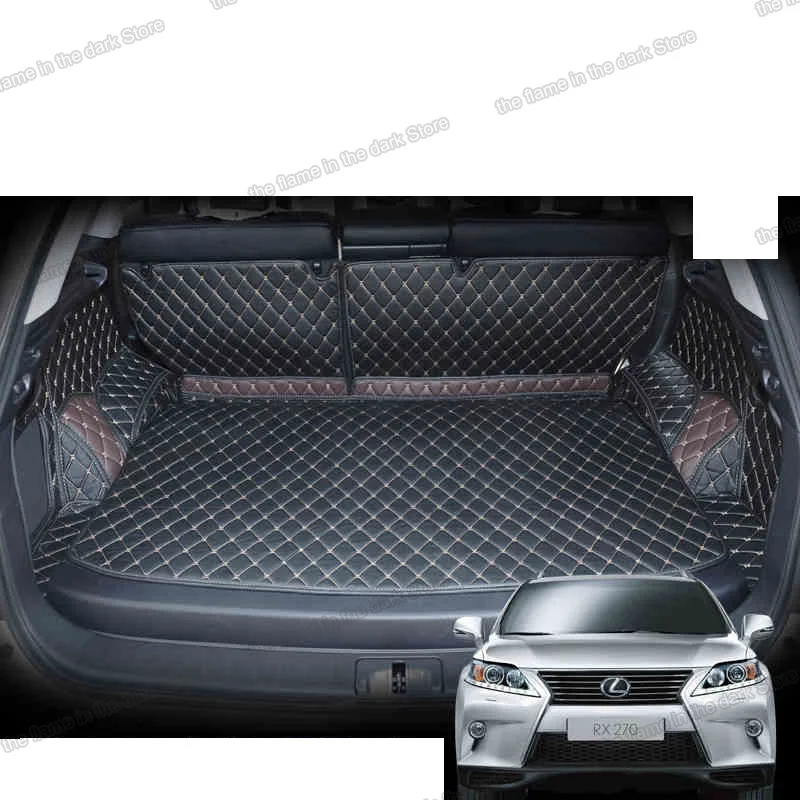 

for lexus rx rx270 rx350 leather car trunk mat 2009 2010 2011 2012 2013 2014 2015 cargo carpet accessories rear boot XL