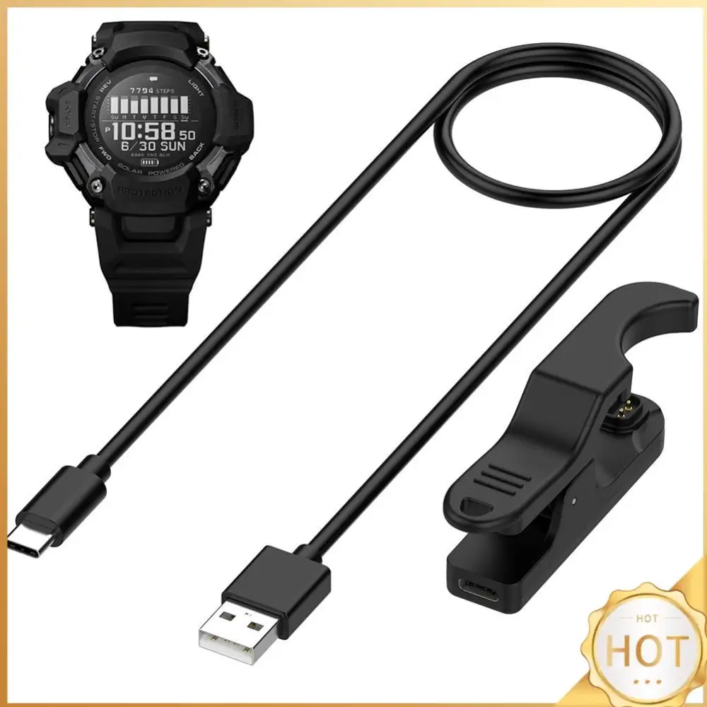 

USB-кабель для зарядки часов, зарядная подставка 5В 1000мА, шнур для зарядки спортивных часов, совместимый с Casio G-SHOCK GBD-H2000
