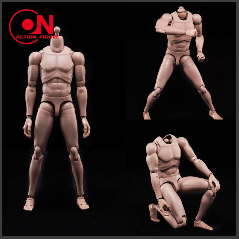 1/6 MX02-A/B Europe Skin Male Action Figure Doll 12'' Soldier Super Flexible Joint Body Fit 1:6 Head Sculpt Model Toy