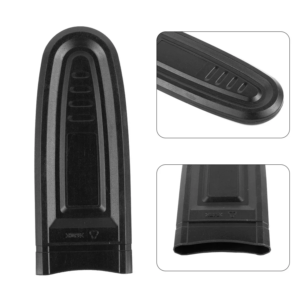 6 Inch Chainsaw Bar Protect Cover Scabbard Protector Accessories Plastic Black Chainsaw Chain Guard Power Tool