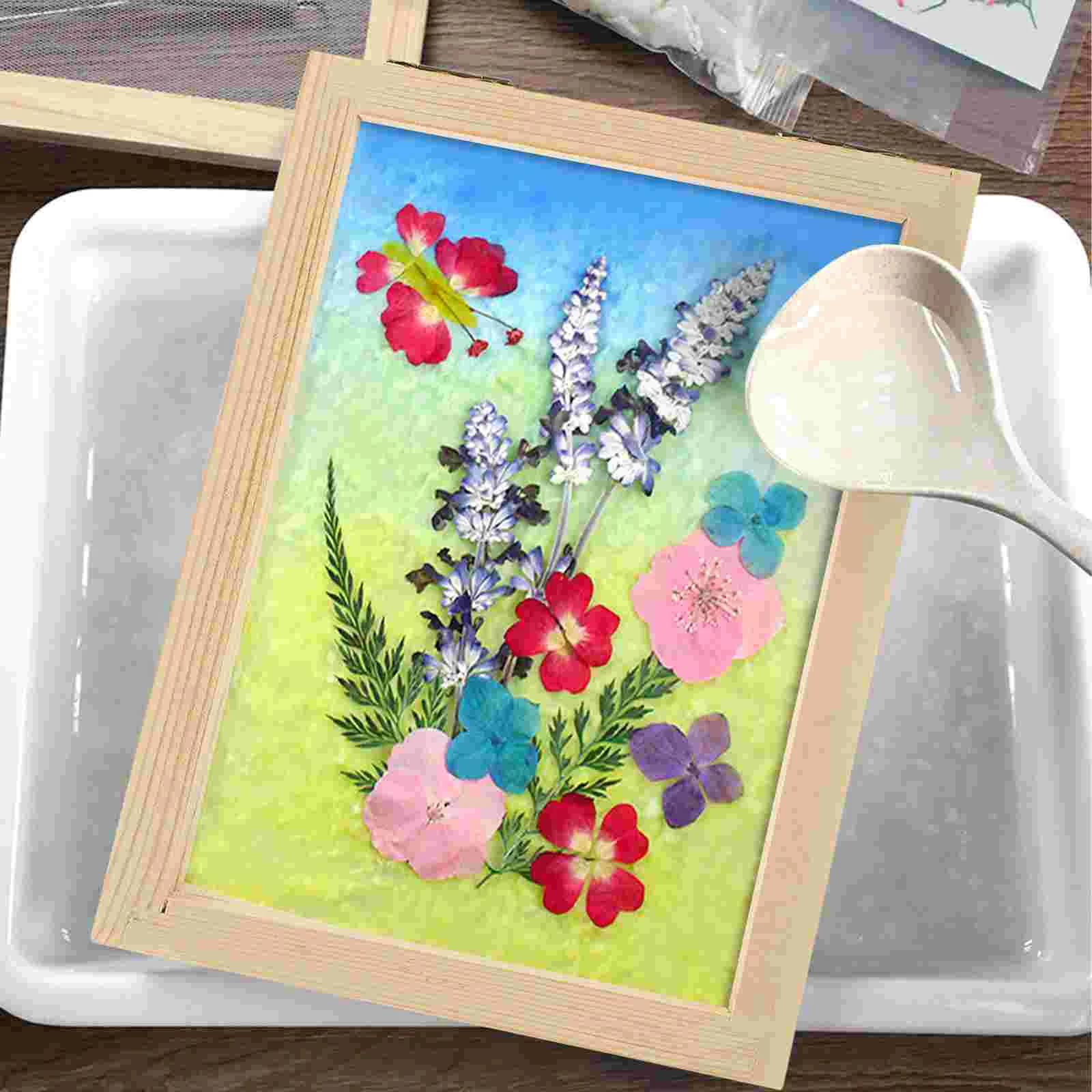 Paper Making Frames Mold and Deckle Material Package DIY Crafting Screen A4 Photo