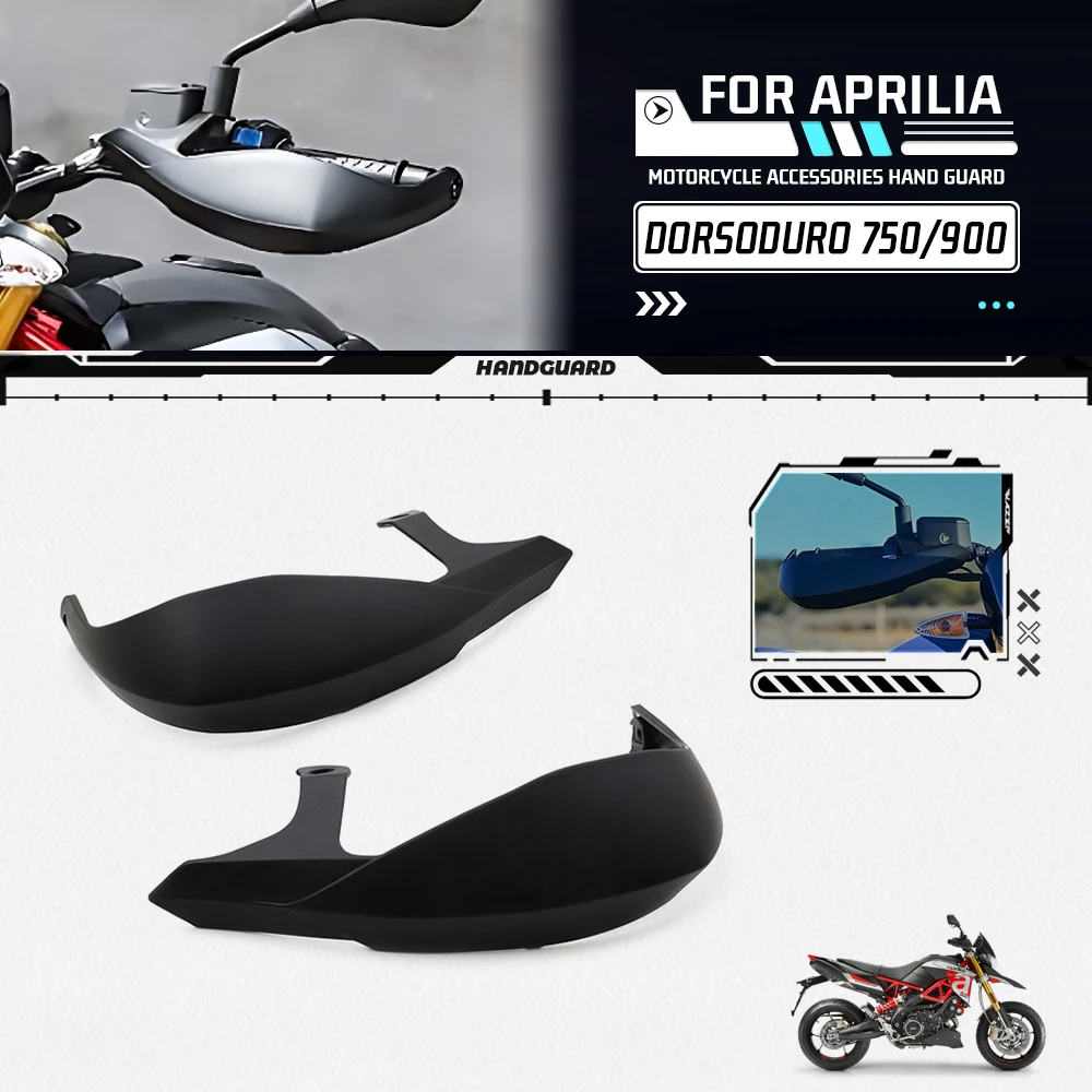 Image of Für Aprilia Dorsoduro 750 900 ABS Motorrad Zubehör Handprotektoren Griffschutz Handschutz Lenker Dorsoduro 900