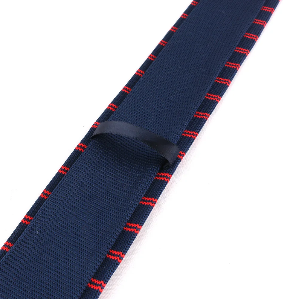 Corbatas de punto a rayas verdes y rojas para hombres y mujeres, corbata delgada informal, corbata de cuello de punto delgada para fiesta de boda, corbata plana estrecha