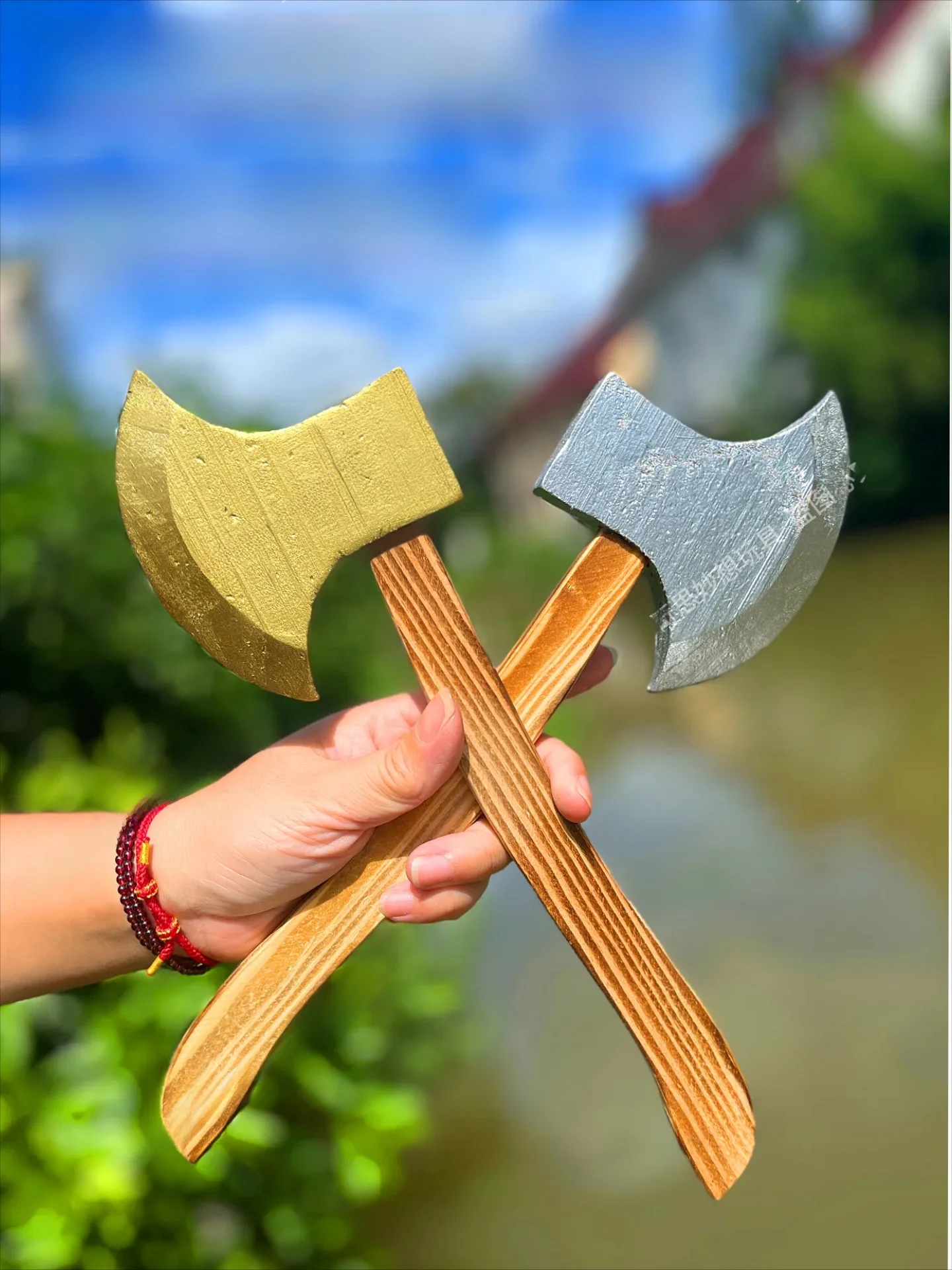 Wooden Prop Axe Toy…