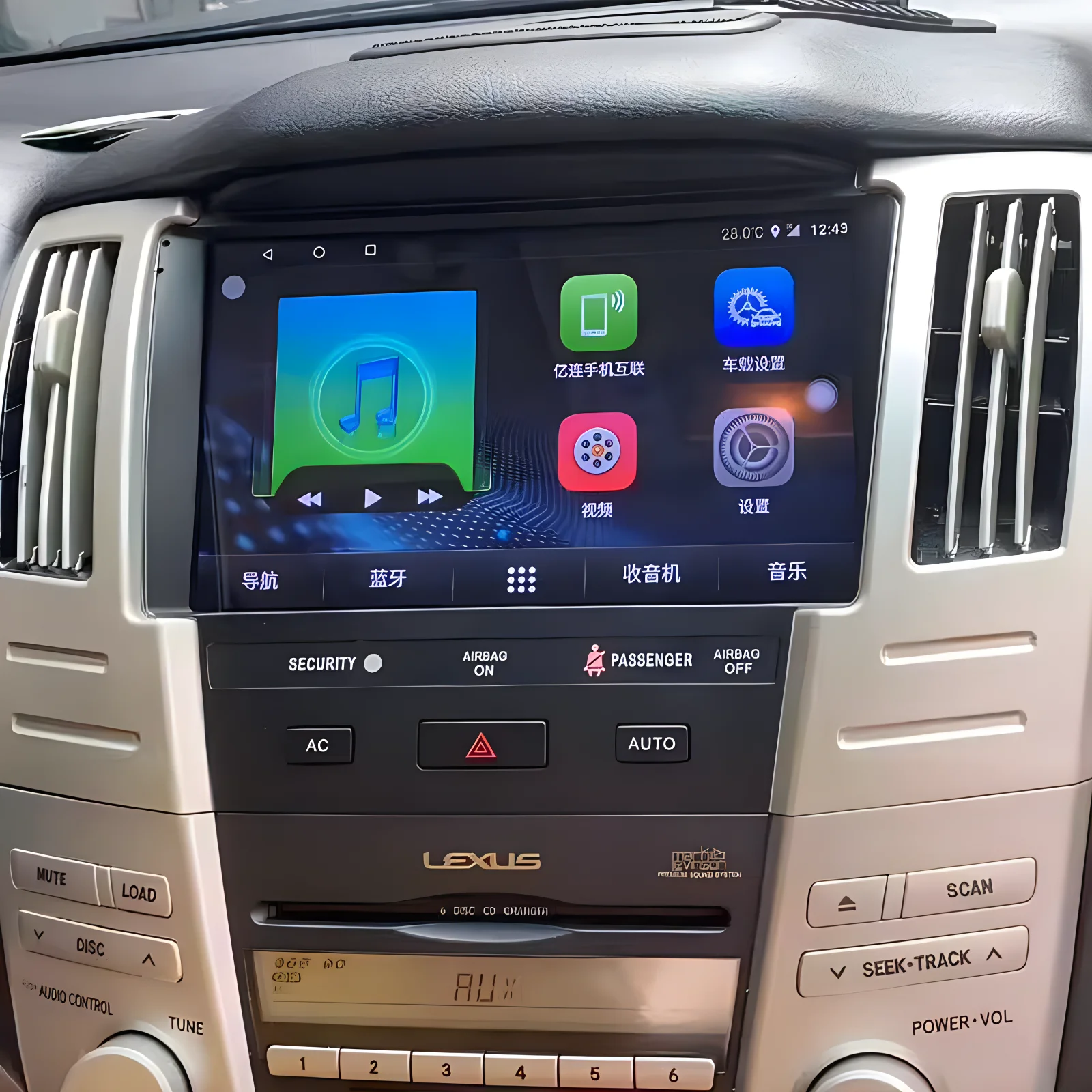 For Lexus RX RX300 RX330 RX350 RX400H 2003 - 2009 Android13 Car Radio 2Din Stereo Receiver Autoradio Multimedia Player GPS Navi - Image 3