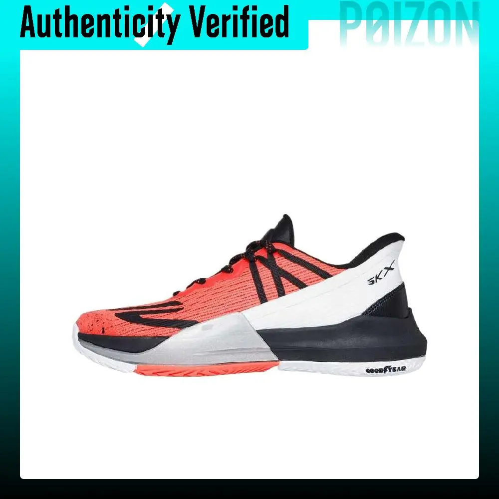 Skechers Slip Ins Mesh Low top Tennis Shoes Men's Orange 246115-CRL