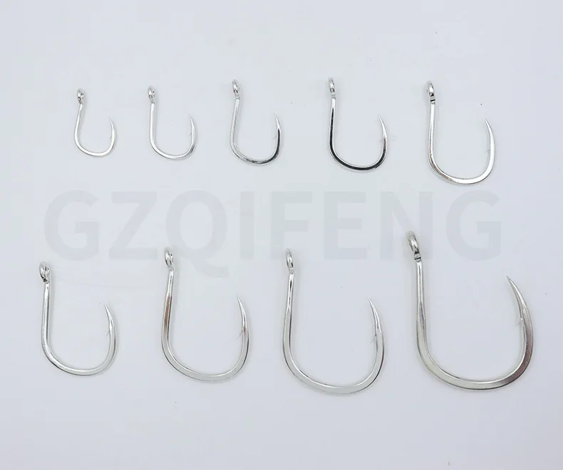 ZYZHE 5~10 Stück JIG Assist Hook Meeresangelhaken 9 Größen BKK Haken Boot-Angelhaken Bkk8062 5X Verstärkte Thunfischhaken Angelzubehör – Detail 8