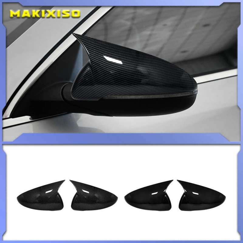 For Kia Forte K3 Cerato 2019 2020 Rearview Mirror Cover Trim Sticker Car Styling Accessories