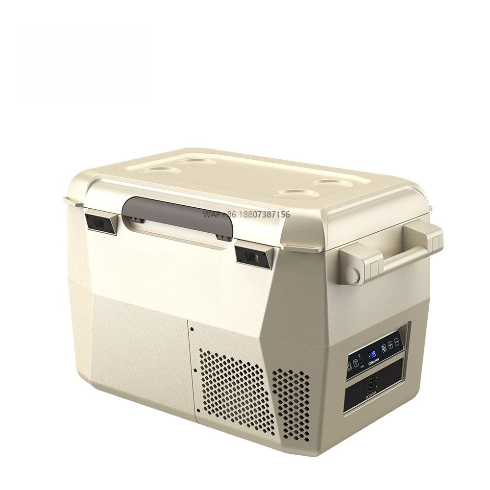 Technologie avancée réfrigération Mobile 42L réfrigérateurs de Camping réfrigérateur Portable 12V 220V refroidisseur de voiture