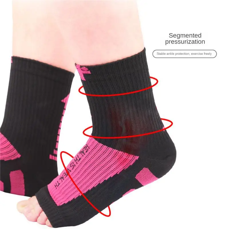 Plantar Fasciitis Compression Socks Best Ankle Compression Sleeve Nano Brace for Everyday Use Provides Arch Support Heel Pain