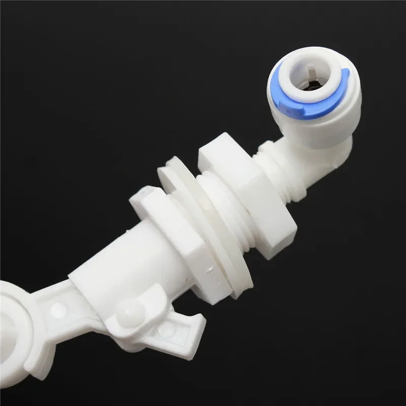 1/4'' Automatic Fill Feed Fish Tank Aquarium RO Water Valve HOT Reverse Osmosis System Adjustable Mini Float Ball Shut off