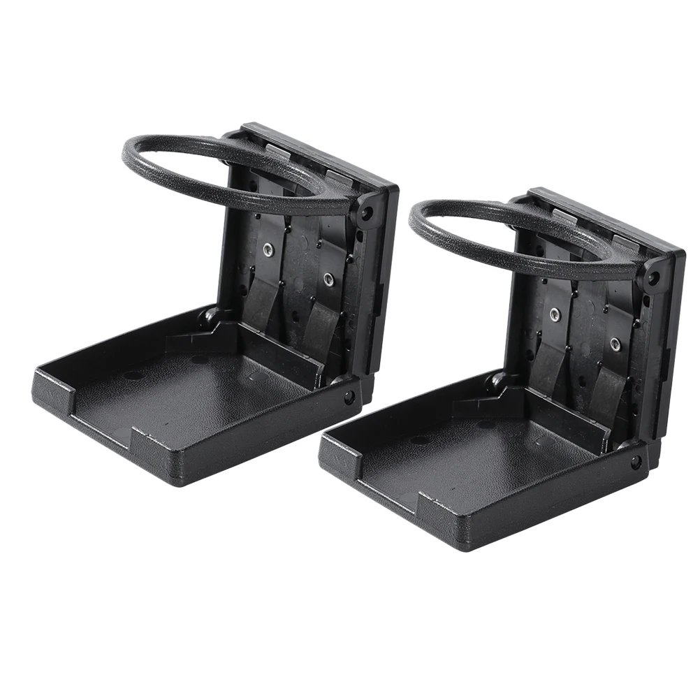 

2Pcs Car Drink Holder Durable Plastic Lightweight Portable Waterproof Cup Beverage Rack for Bottle Vehicle Accessories Summer