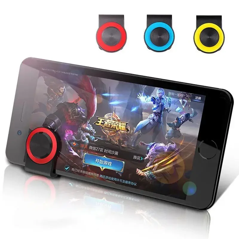 Mini Stick Tablet Game Joystick Keypads For Phone Sucker Rocker Metal Button Controller For Pubg Dzhostik for Mobile Phone