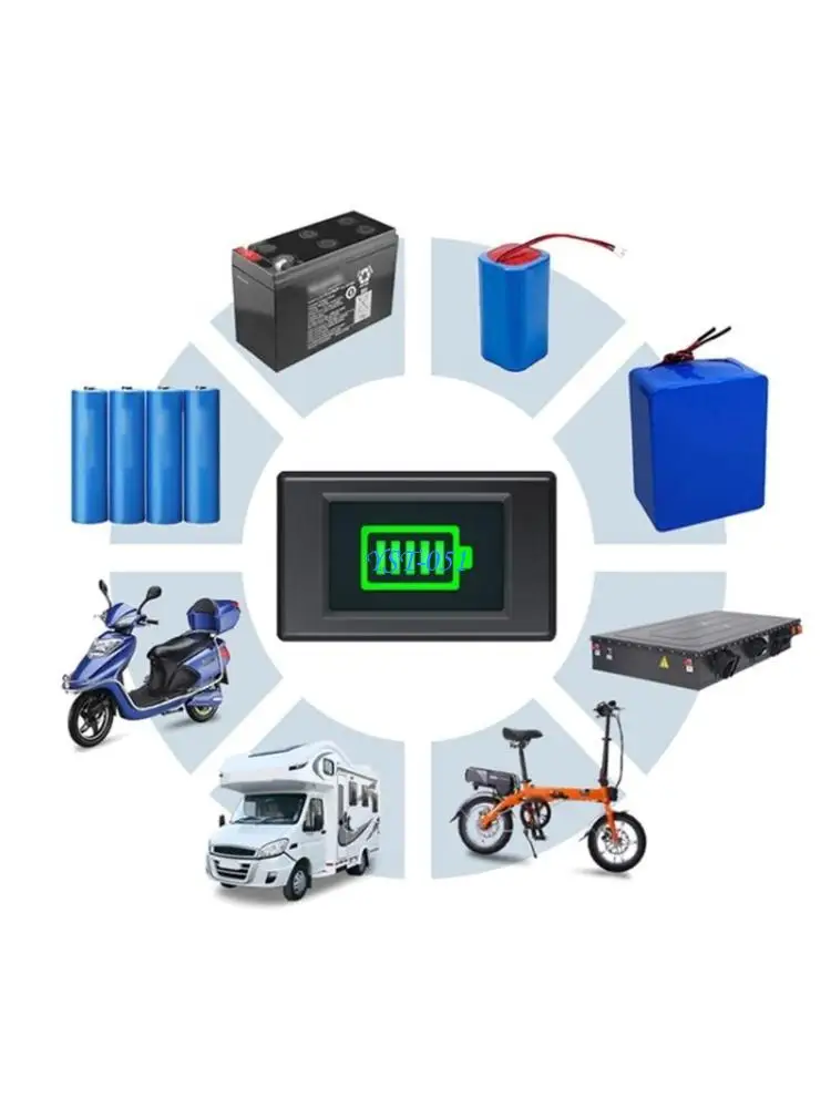 

E15A DC5-50V Battery Tester Coulombs Counter Meter Battery Capacity Tester