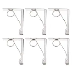 Table Clips Tablecloth Clamps Cover Picnic Outdoor Holder Skirt Cloth Holders Weights Camping Tablecloths Metal Weight For Anti