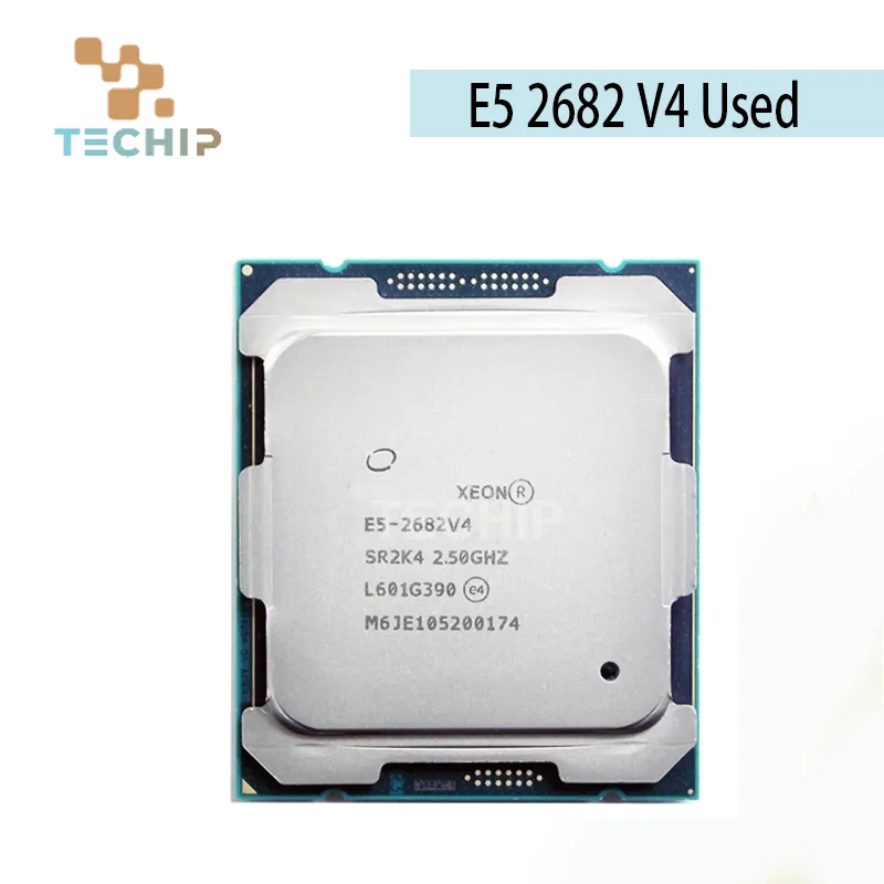 100% Original Xeon E5 2682 V4 2682V4 2.5GHz 16-Core LGA 2011-3 CPU Processor