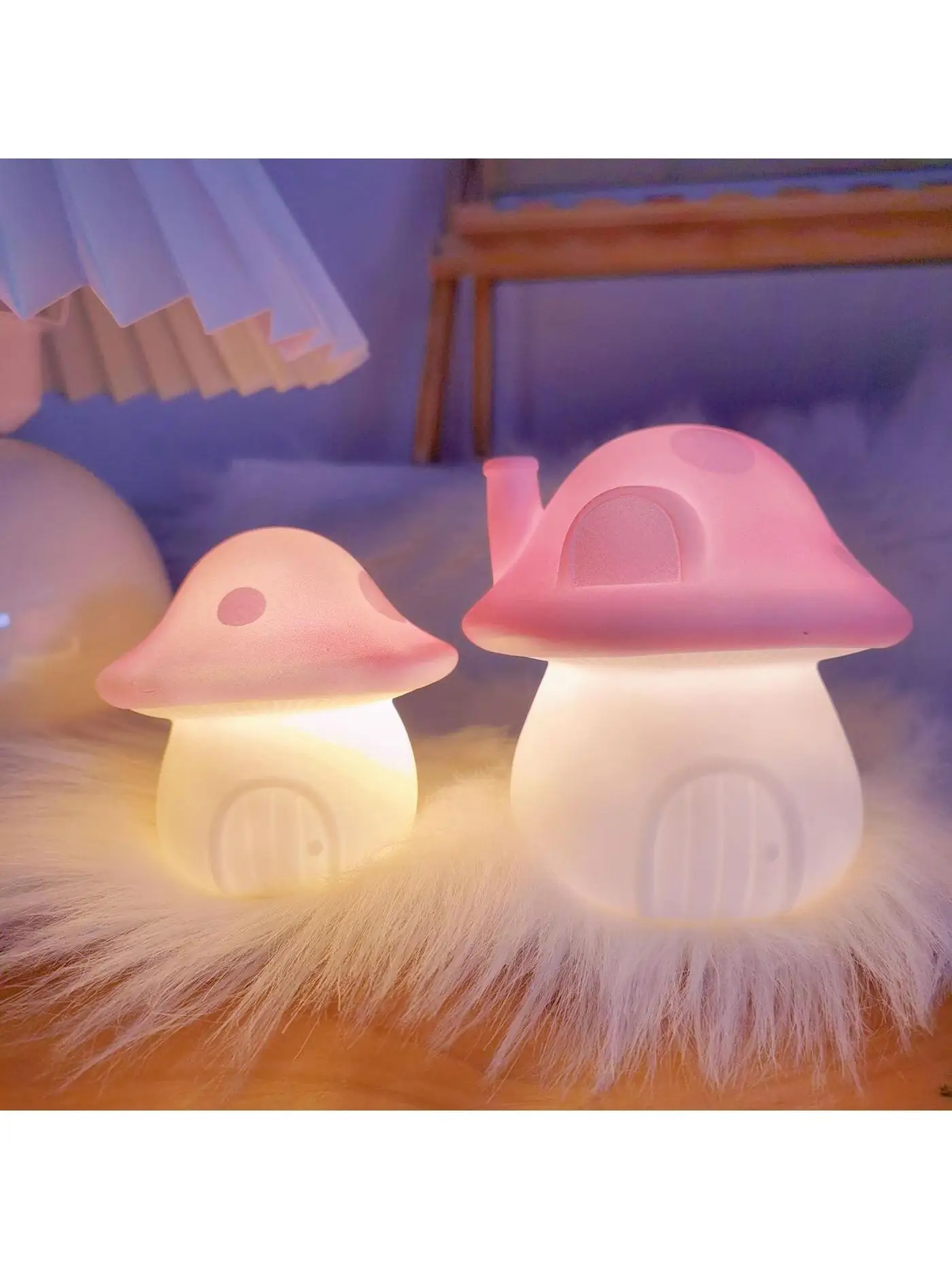 

Mushroom Shaped Decorative Night Light - Brighten Your Home Décor