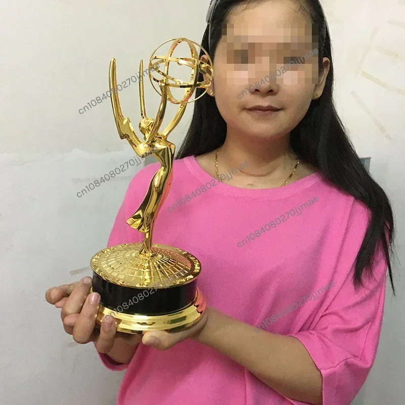 Metal Emmy Trophy Factory Directly Sales Emmy trophy Academy 11.42/15.35 INCH