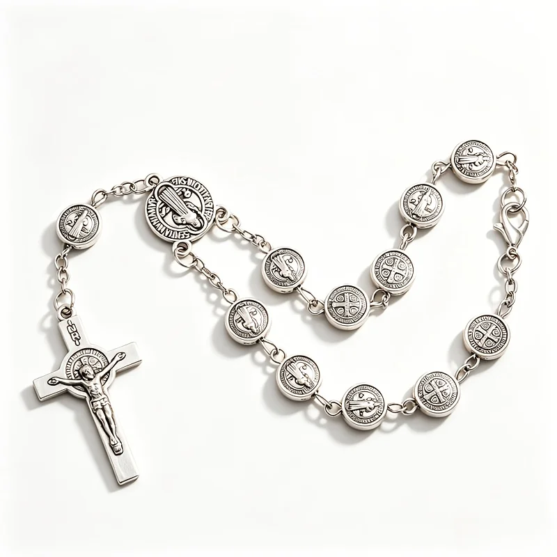 Vintage silver car mirror pendants & religious crosses. Elevate your ride with timeless style. Shop now!