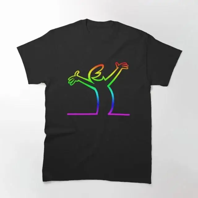 La Linea The Line Osvaldo Cavandoli TV Streetwear Fashion T Shirt Casual Crew Neck Short Sleeve Plus Size T Shirt Women