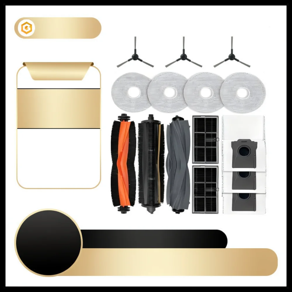 kit-de-acessorios-e-pecas-de-reposicao-para-aspirador-dreame-x30-ultra-escova-principal-escova-lateral-filtro-hepa-pano-de-limpeza-e-saco-para-po