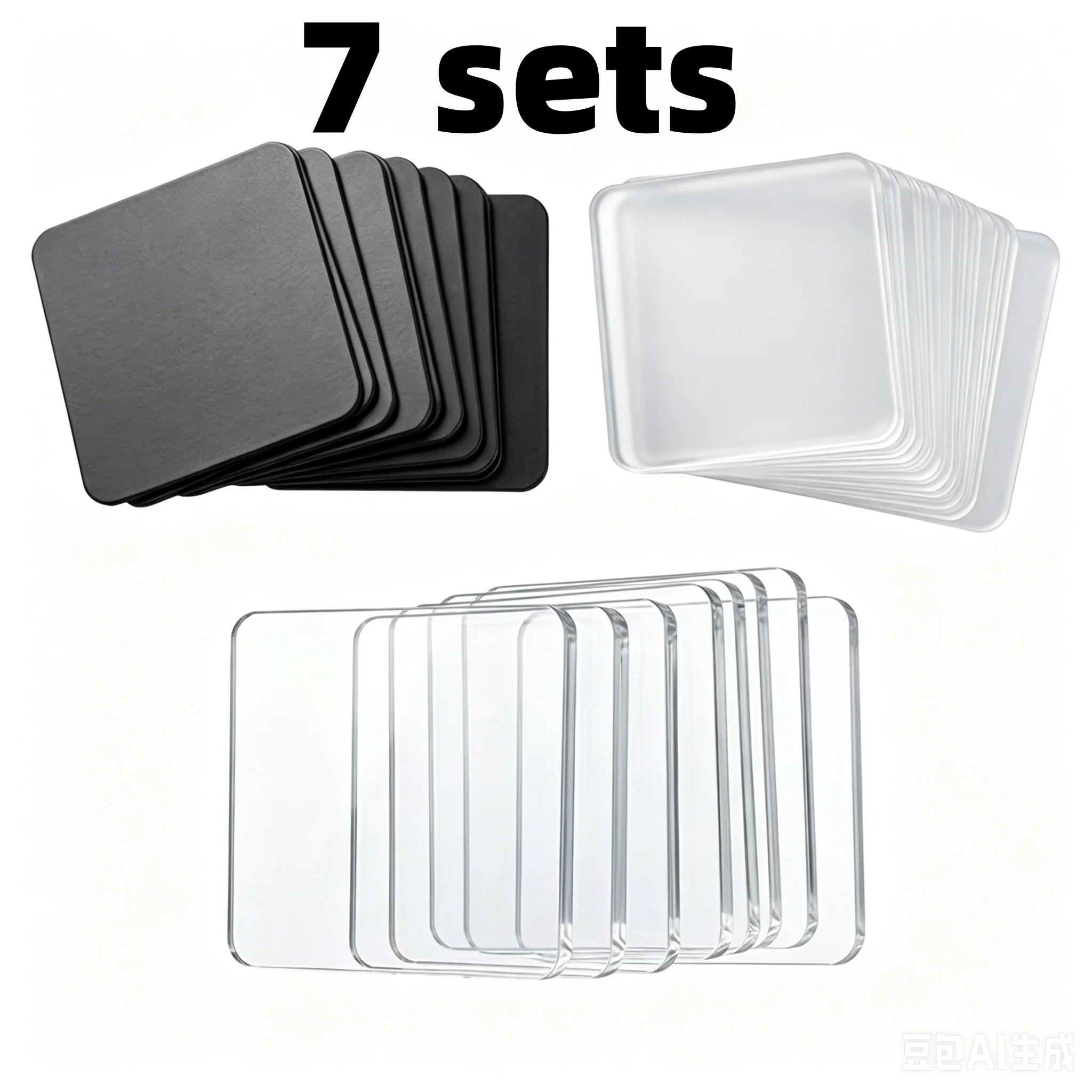 Kühlschrankmagnete Material-Set Kreatives DIY Handgemachtes Neuartiges Acryl-Magnetaufkleber-Set (Foto nicht enthalten) Souvenir Heimdekoration Geschenke