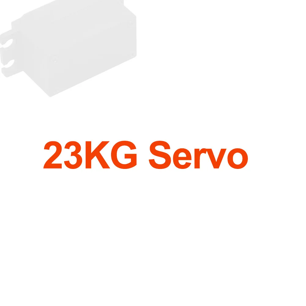 

NEEBRC 23KG RC Servo 15kg Metal Gear Short Body Low Profile Servo Motor for 1/8 1/10 RC Car Axial SCX10 Crawler Plane Robot Part