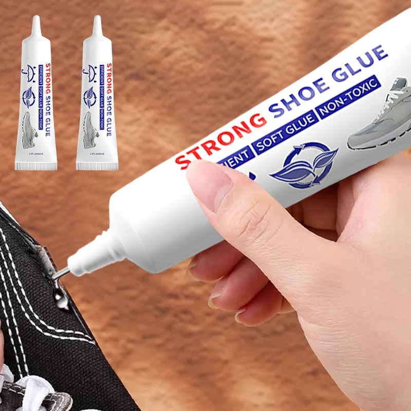 

60ml Shoes Glue Universal Repair Shoe Sealant Super Strong Adhesive Clear Repair Sole Glue Professional Shoemaker Fix Glue